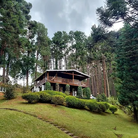 Casa Dos Pinheiros Campos Do Jordao Villa Exterior photo