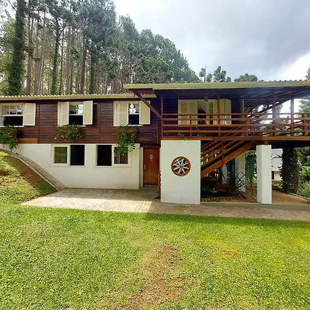Casa Dos Pinheiros Campos Do Jordao Villa Exterior photo